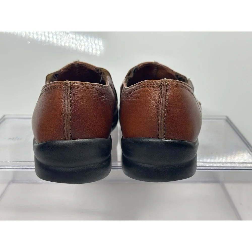 Footprints Birkenstocks Women's Comfort Shoes Size EU 36 US 5/5.5 Brown Slip Ons - Picture 6 of 11